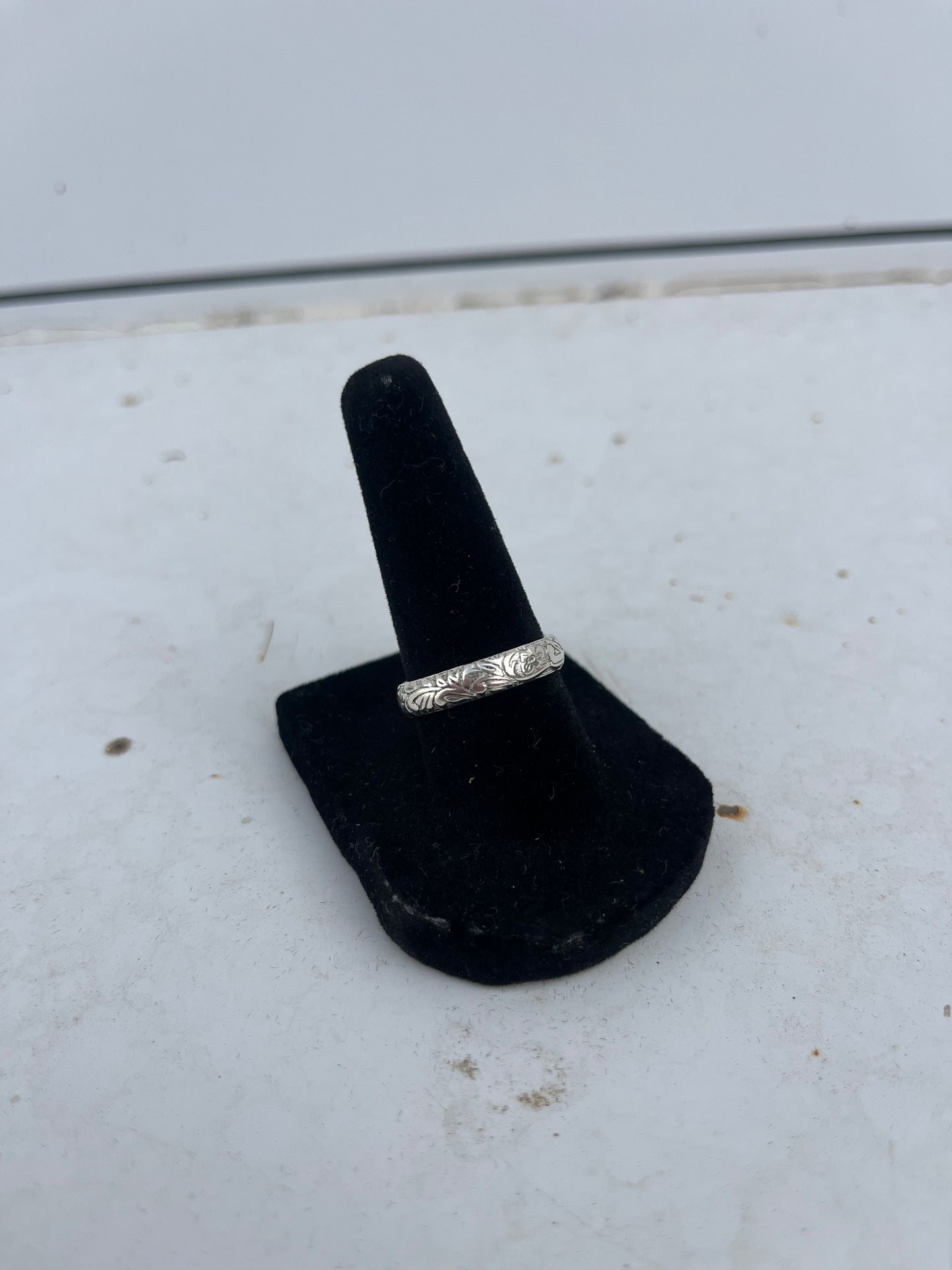 Floral Stacker Ring