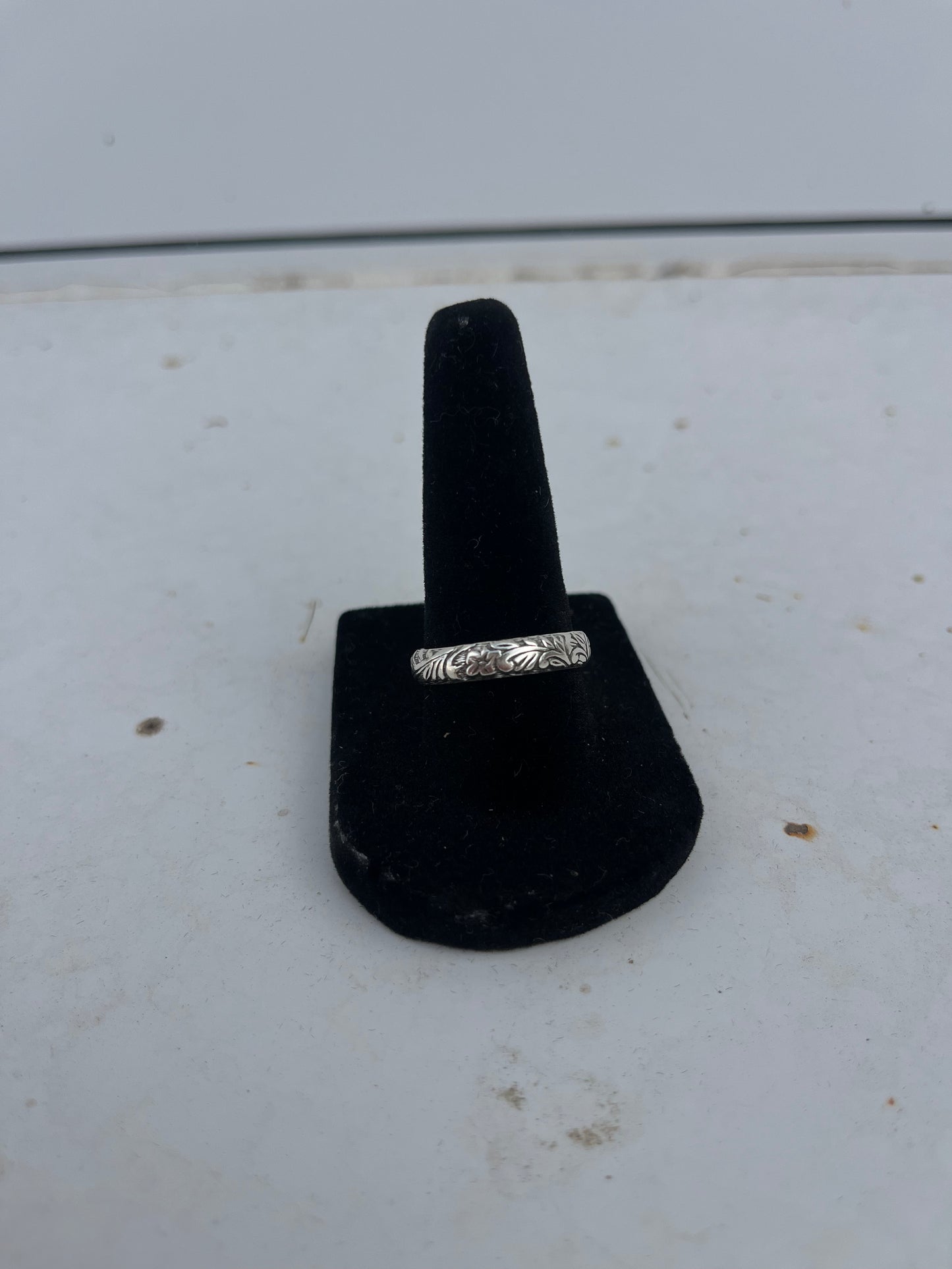 Floral Stacker Ring