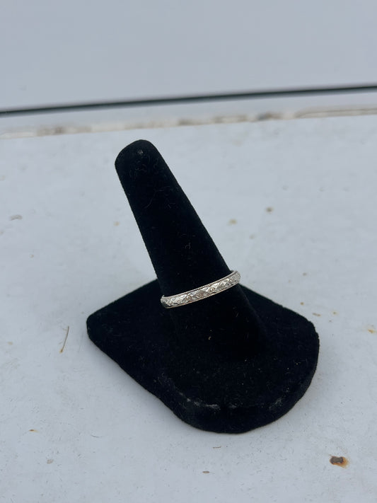 Patterned Stacker Ring