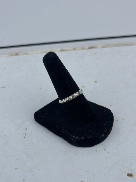 Patterned Stacker Ring