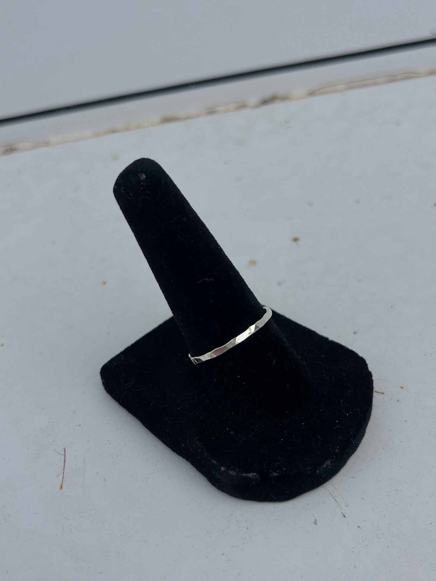 Hammered Stacker Ring