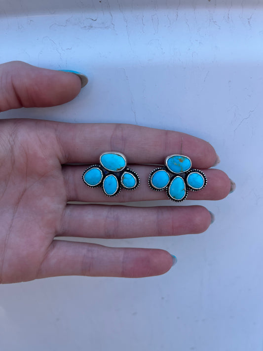 Turquoise Stud Earrings