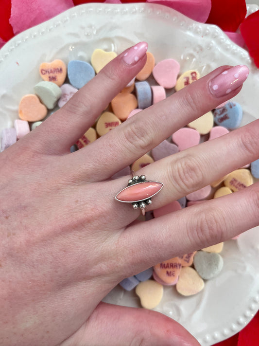 Pink Conch Ring