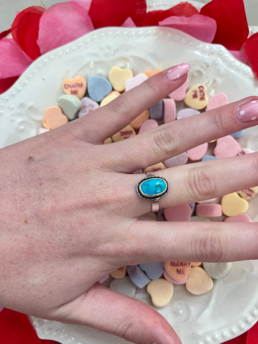 Simple Turquoise Ring